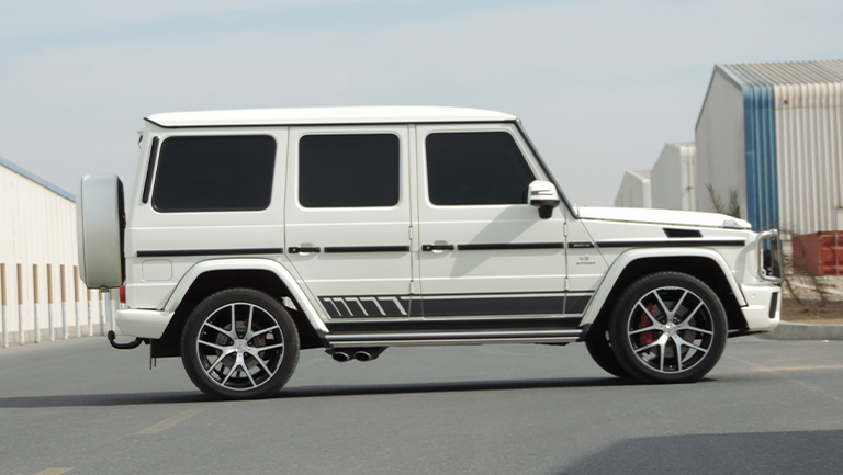 MECEDEZ BENZ AMG G63 WHITE-03