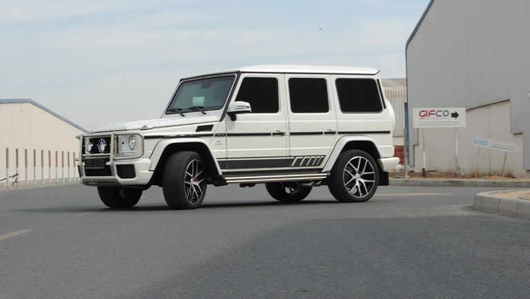 MECEDEZ BENZ AMG G63 WHITE-05